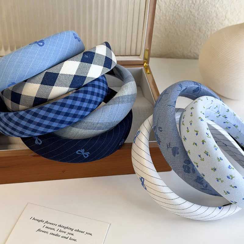 20cm Striped Bow Headband Womens New Fresh Hair Band Fashionable Hair Accessories H260319