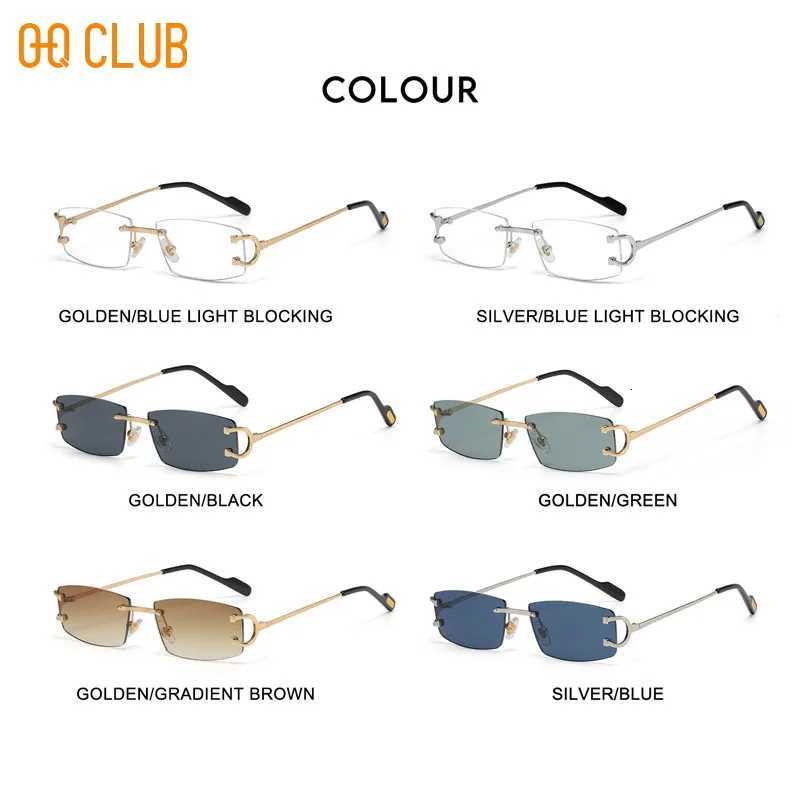 O-Q CLUB Eyepieces Womens Sunglasses Men Y2k Glasses for Man Steampunk Lunette Sunglass Luxury Designer Lenses Woman Eyewear H260319 - view 5