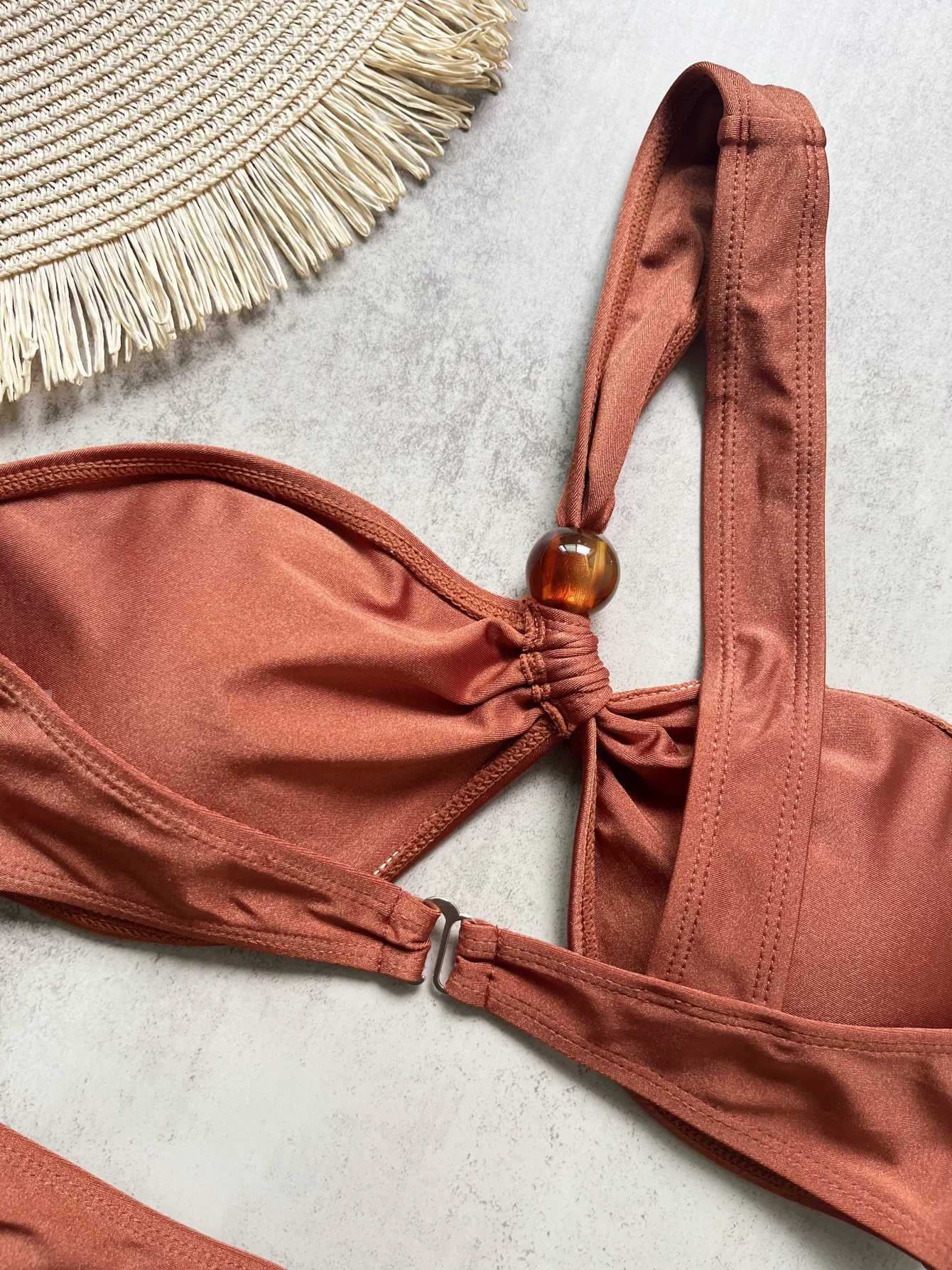 Sexy Bikini Swimsuit High Waist Mesh Brazilan Bikini Set Swimwear for Women Cheeky Bathing Suits Summer FemaleT260318