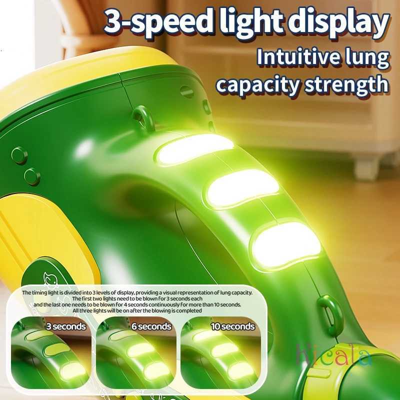 Kids Musical Blow Horn With 30 Realistic Animal Sounds Handheld Sound Amplifier Toy for Lung Capacity Fun Play Birthday Gift Y260319