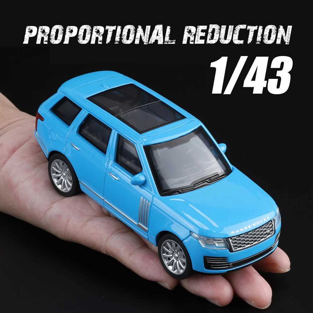 1/43 LR R0VER Alloy Diecast Car Model Off Road SUV PullBack Suspension Kid Exquisite Birthday Gift Toy Collect accurate reduct Y260319