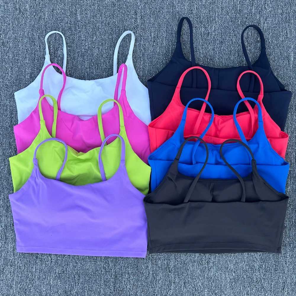 Sexy Fashion Strap Top Women Yoga Sport Bras Breathable Quick-Drying Shockproof Yoga Underwear Fitness Running Exercise Bra Z20260319