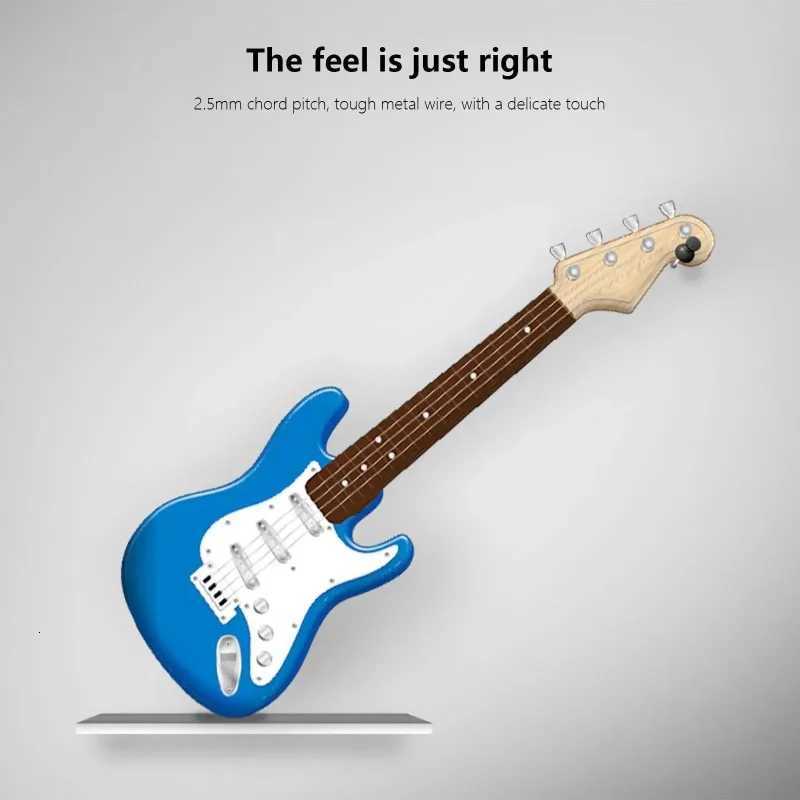 Childrens portable electronic guitar toy capable of simulated playing suitable for beginners perfect gift for boys and girls Y260319