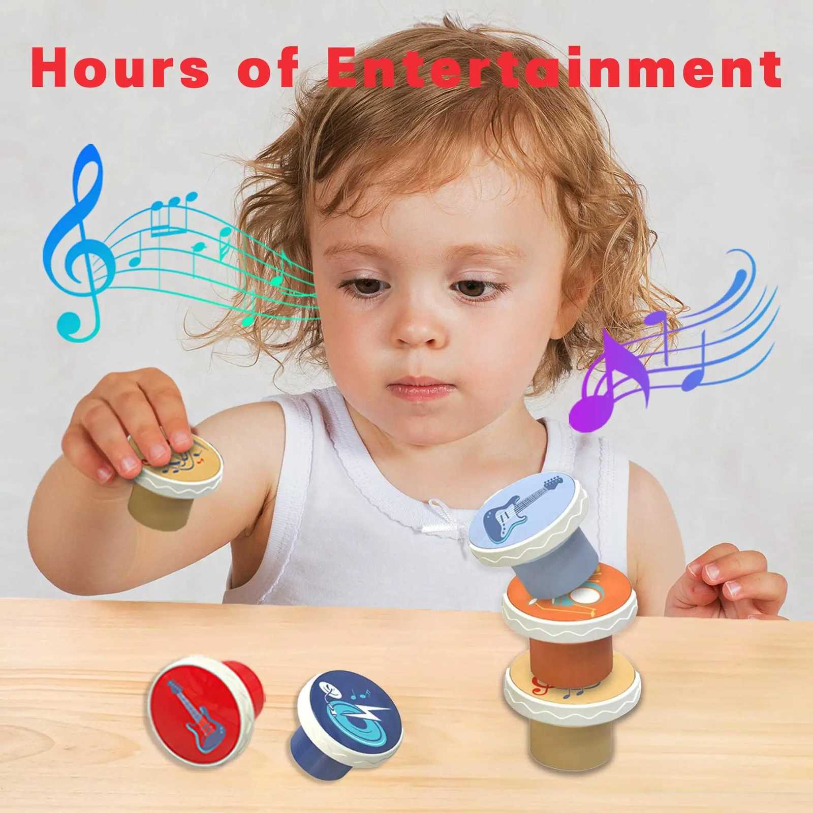 Baby Musical Octopus Toy for Toddlers Preschoolers Interactive Educational Music Learning Toy with Fun Lights Sounds Gift Y260319