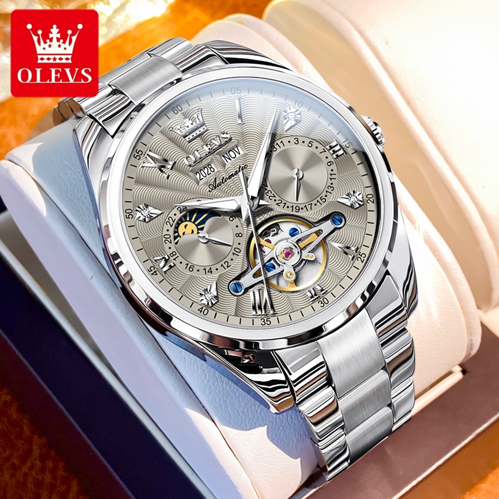 Model Endorsed By Celebrities The Brand Watches Men Designer - Its Latest Flagship Multi-functional Automatic Mechanical Watch Featuring Long-lasting