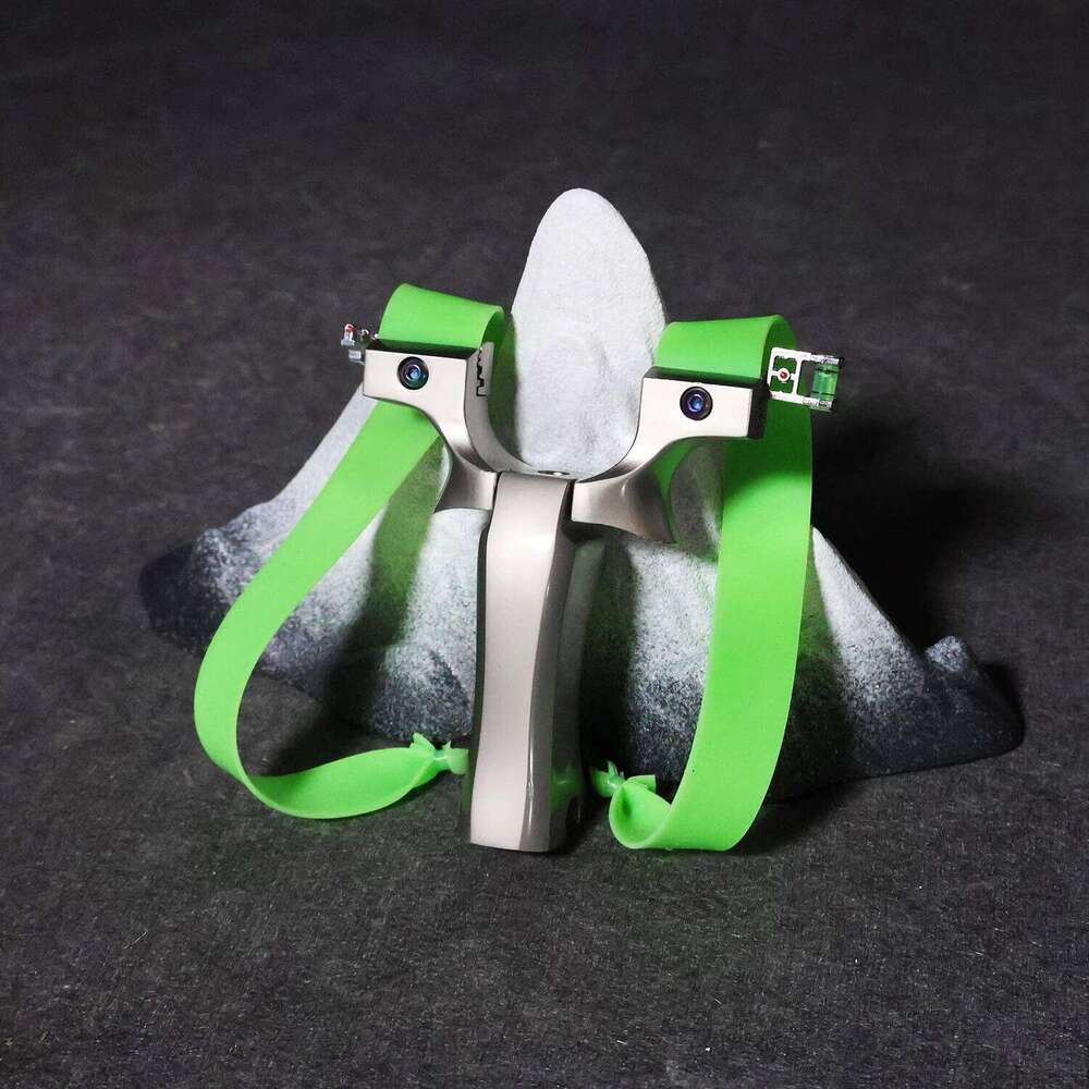 9025 Big Bow Shooting Slingshot, Non-Slip Rubber Ring Grip, Professional High Quality Hunting Slingshot 26L0320