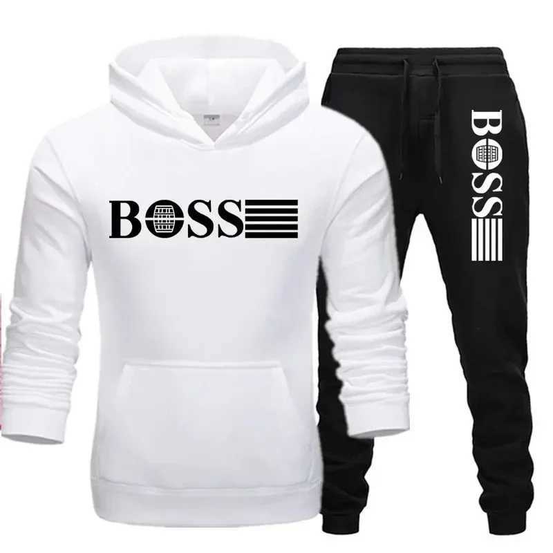 2025 Autumn/Winter fitness sets mens and womens casual sets paired with fashionable hooded sweatshirts and sweatpants M260320