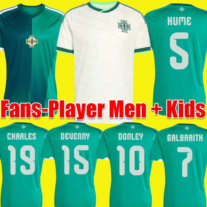 Northern Ireland football kit Soccer jerseys PRICE CHARLES BALLARD HUME DEVENNY GALBRAITH BRADLEY national 2026 World Cup Football Shirts Home Away Men top Kids kit