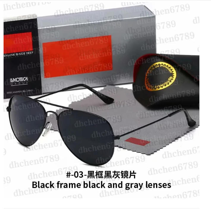 Women's raybanss 3025 Sunglasses Oval Metal Frame Sunglasses Designer Club 3016 HD Lenses 2140 Polarized Sunglasses Justin 4165 Sunglasses Fashion Accessories