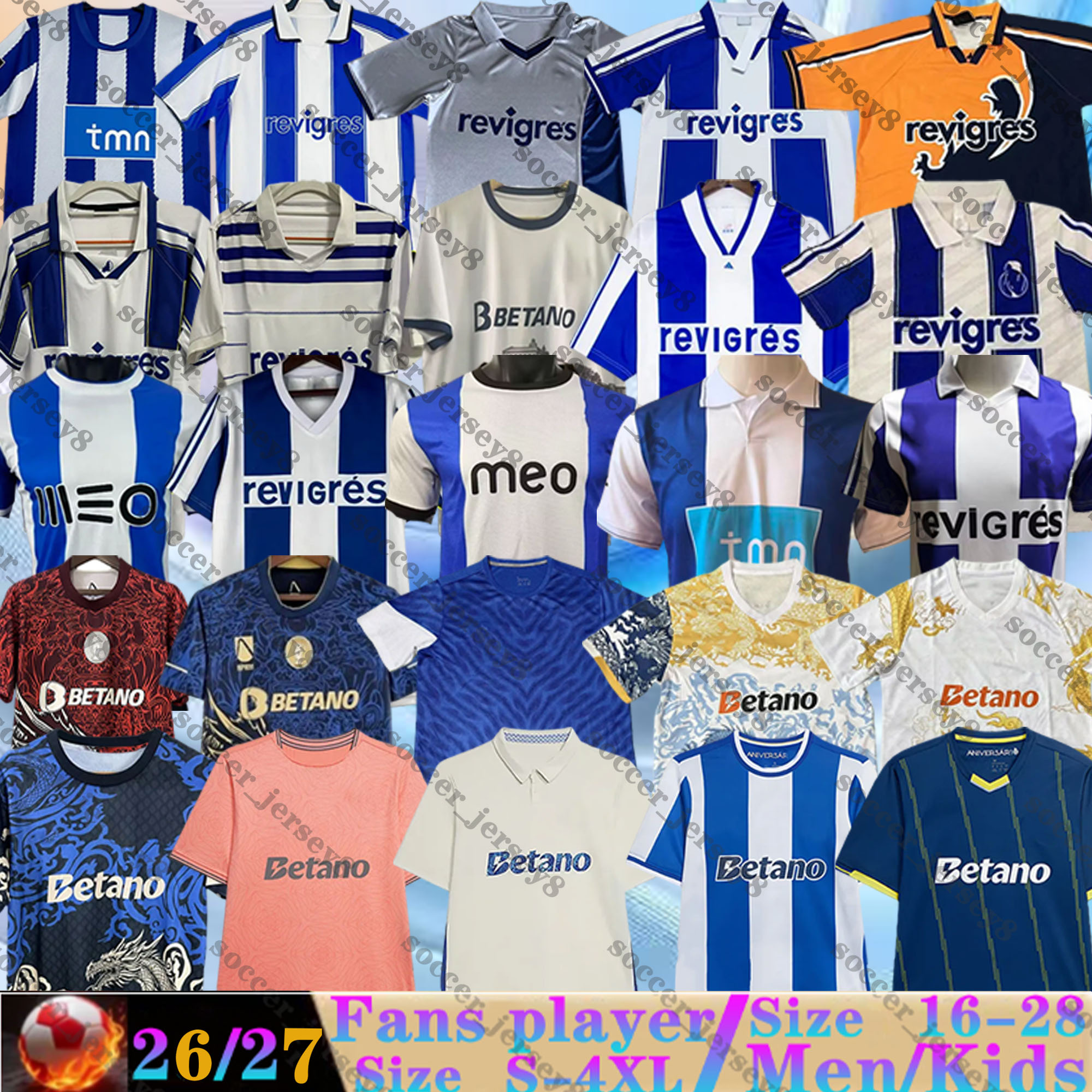 25 26 Porto Soccer Jerseys FROHOLDT T SILVA KIWIOR ZAIDU ROSARIO men kids Kit Fans Player Version BORJA SAINZ ALBERTO VARELA MARTIM GABI PEPE 2025 2026 football shirts