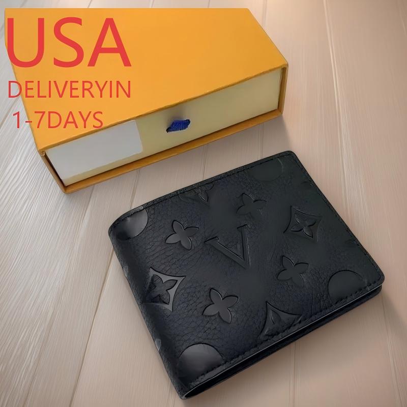 2026 top1 designer Leather mini wallet women zipper card holder with keychain black brown coin purse famous casual mens wallet designer small multi
