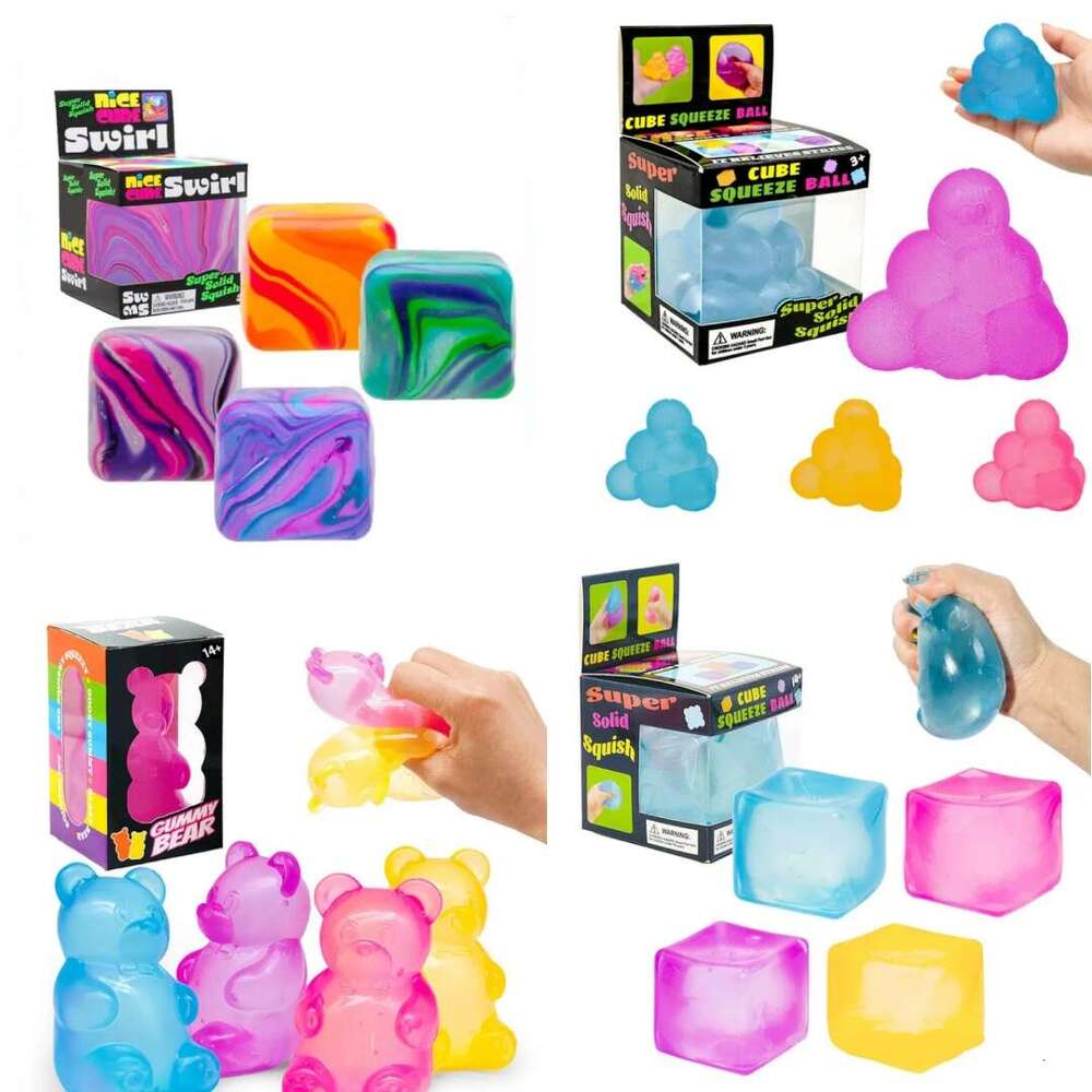 Wholesale High quality Needoh Same Style Nice Ice Baby Fidget Toys Maltose Stress Relieving Various Styles Decompression Toy PB2