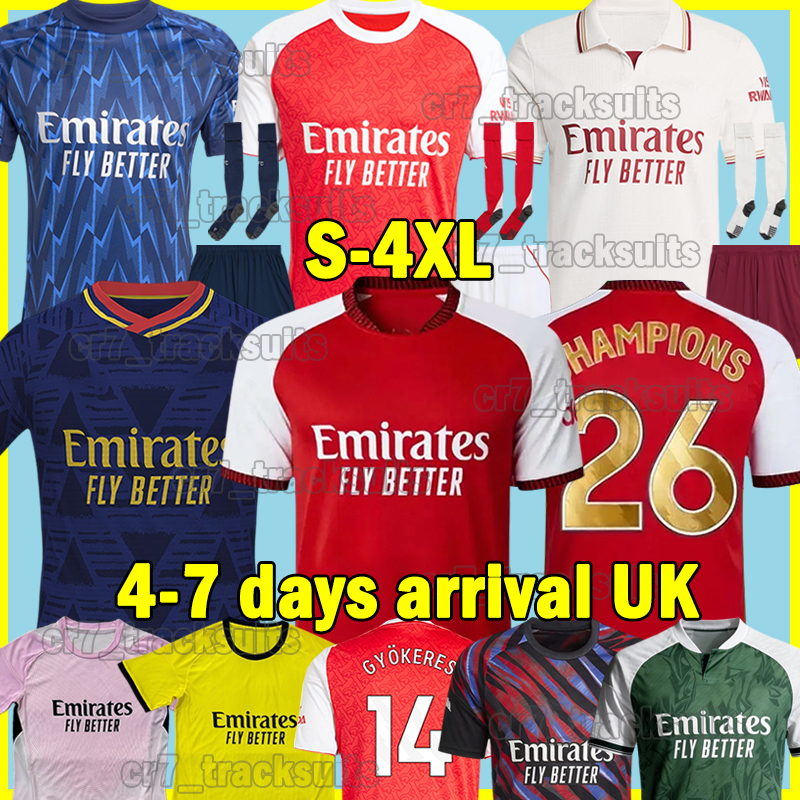 XXXL 4XL Arsen 26 27 Soccer Jerseys GYOKERES TROSSARD SAKA ZUBIMENDI 2025 2026 GUNNERS RICE J.TIMBER EZE CALAFIORI Player Version Goalkeeper RAYA Men Women kids kits