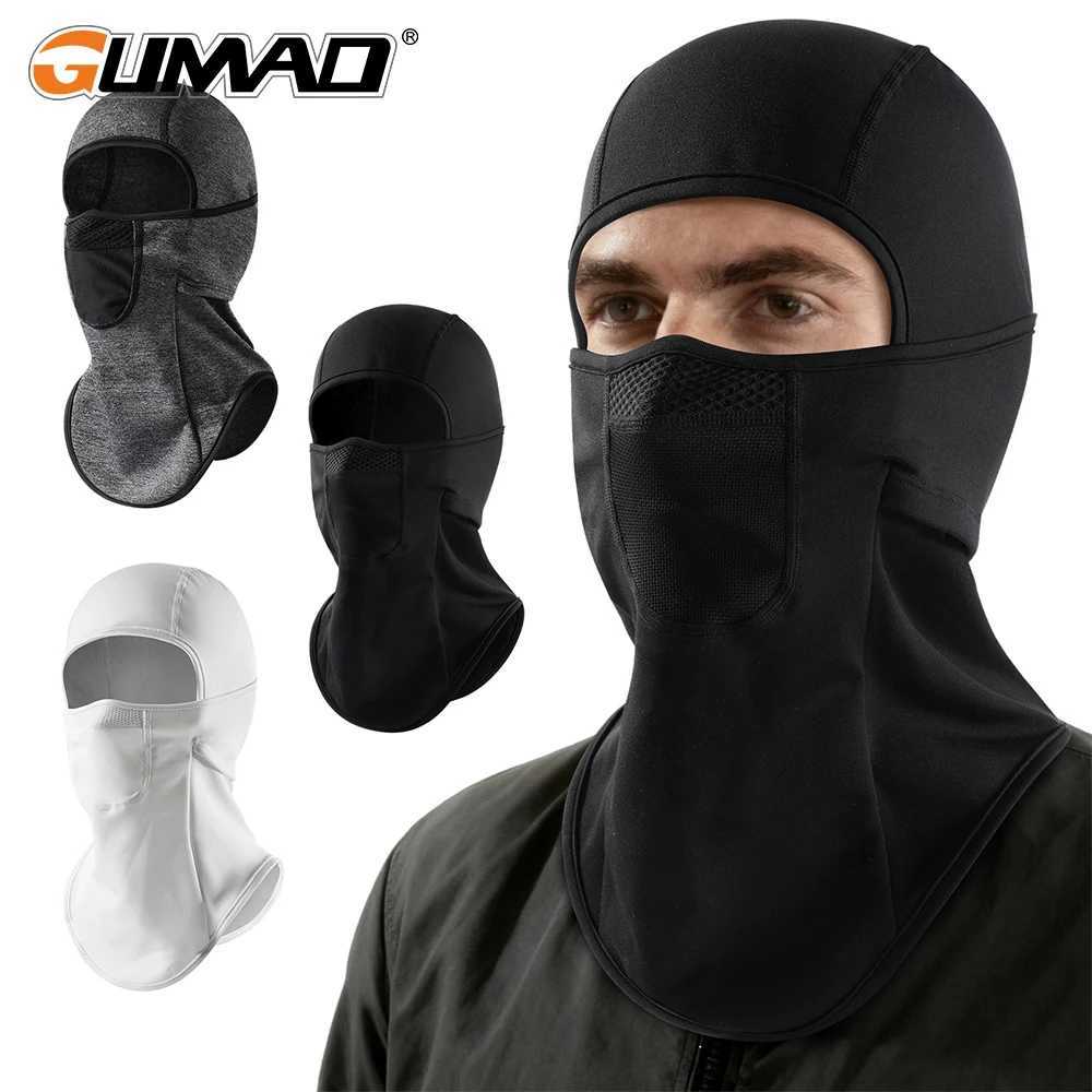Winter Thermal Balaclava Fleece Cold-proof Full Face Mask Ski Outdoor Sports Hiking Cycling Snowboard Hood Scarf Neck Warmer M260320