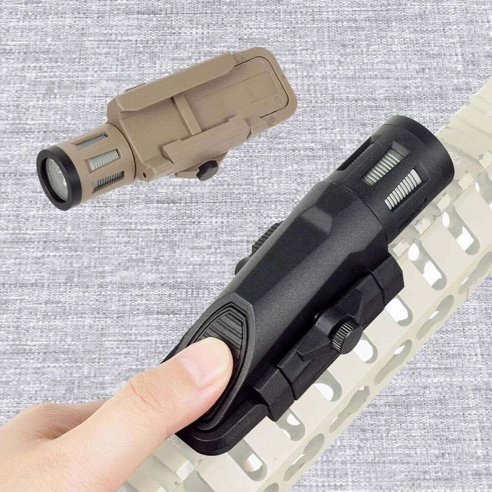 Tactical INFORCE WML Weapons Scout Flashlight Fit Airsoft Rifle AR15 APL APL-C Pistol Gun Light Hunting Strobe Torch 26Y0318
