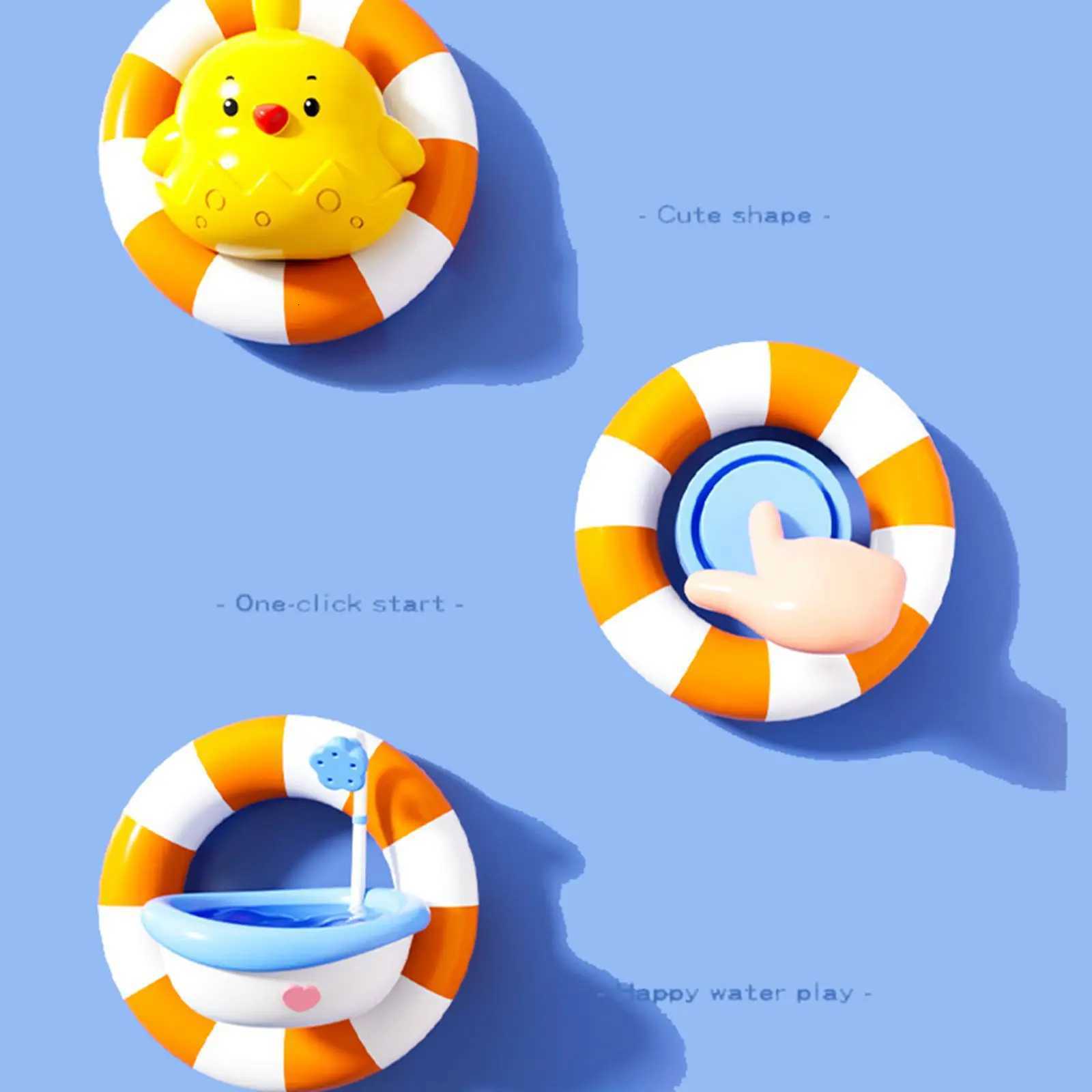 Baby Bath Toys Children Playing In Water Frog Water Wheel Bathroom Bath Bath Fun Toys Y260319