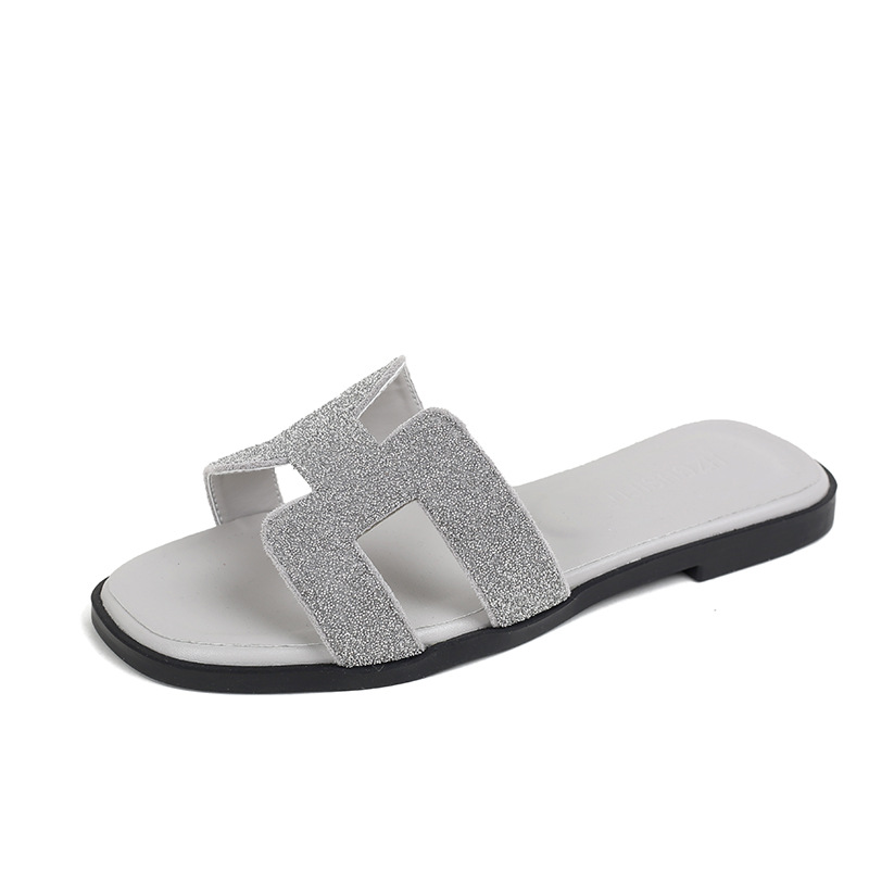HZGUSIFU Free delivery Slippers Fashionable Japanese minimalist women's cork slippers for casual wear