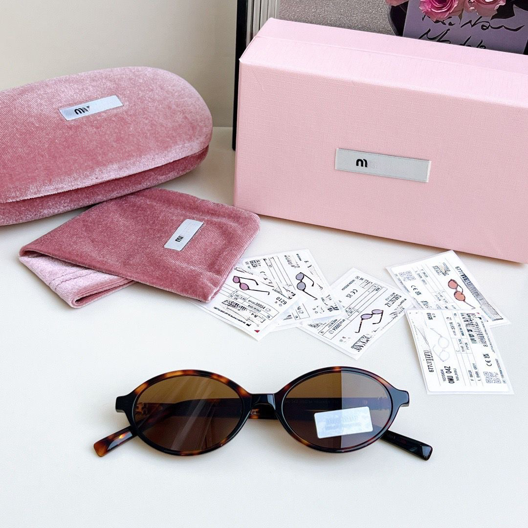 Designer sunglasses Retro Round & Oval Tortoiseshell Sunglasses for Women Men Vintage Fashion UV400 Glasses with Luxury Pink Velvet Case Gift Set