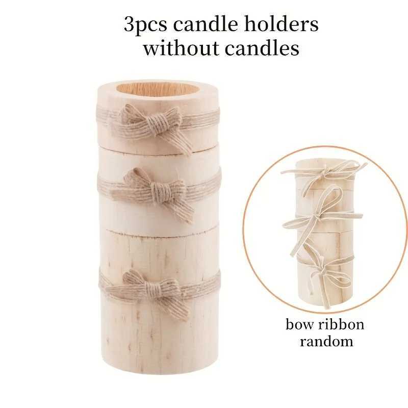 3 small candlesticks candlestick decoration gifts Bohemian-style wedding party table center decorations candles not included H260319