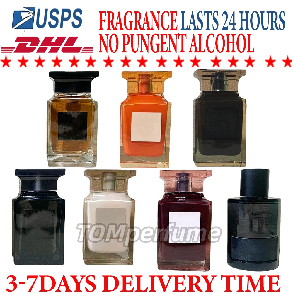 High quality perfume fragrance lasts 24 hours no pungent alcohol Luxury Designer Fragrances Women Men Unisex 100ml 3.4oz Extrait De Parfum Long Lasting Smell