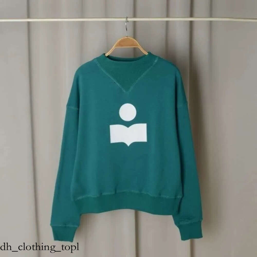 Isabel Marantts Sweatshirts Womens Designer Casual Letter Print Graphic Hoodie 2026 Autumn New Style High Quality Cotton Long Sleeve Leisure Trend Brand 048