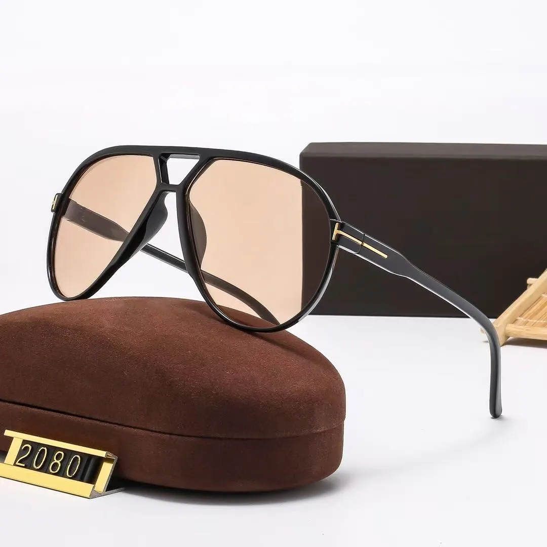 Designer sunglasses for women men Fashion luxury glasses T Letters Toad Mirror Euro american trend glasses oval shape personality charm glasses UV400 goggles