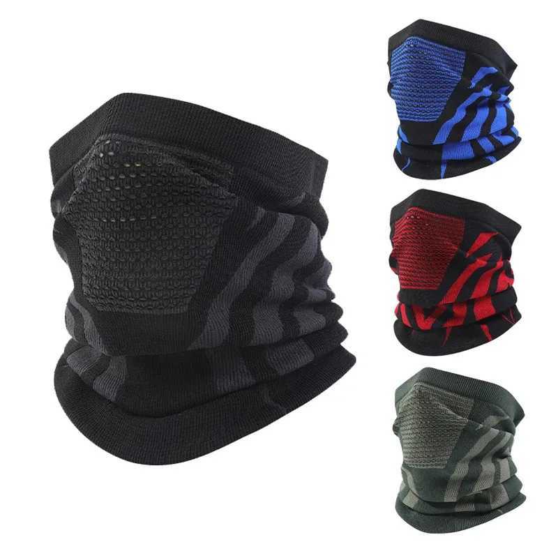 Unisex Winter Breathable Warm Ski Mask Bike Motorcycle Half Face Mask Scarf Outdoor Sports Running Hiking Fishing Cycling Mask M260320