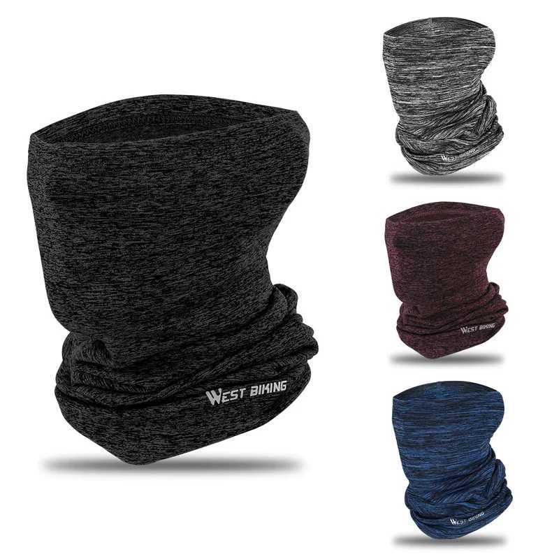 WEST BIKING Bicycle Face Mask Neck Gaiter With band Winter Outdoor Sports Neck Warm Scarf Half Face Mask Cycling Equipment M260320