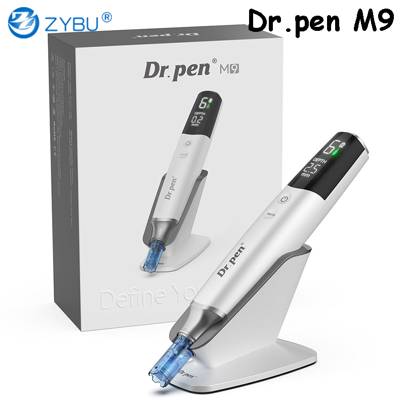 Newest Derma Pen New Updated Drpen M9 Smart Cotrol Microneedling Dermapen 6 Speed Level Digital LED Screen MTS Roller Beauty Mesotherapy Machine Origi