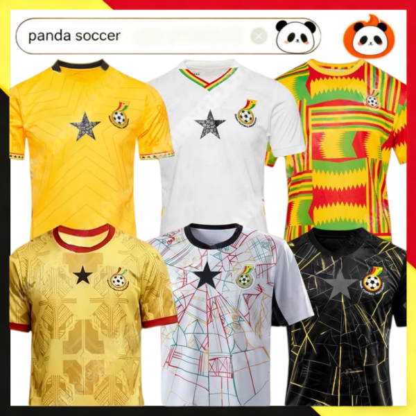 2026 2027 Ghana jerseys NEW KUDUS THOMAS Ghana football shirts J.AYEW A.AYEW SEMENYO NUAMAH jersey national team 2026 2027 Ghana soccer jerseys