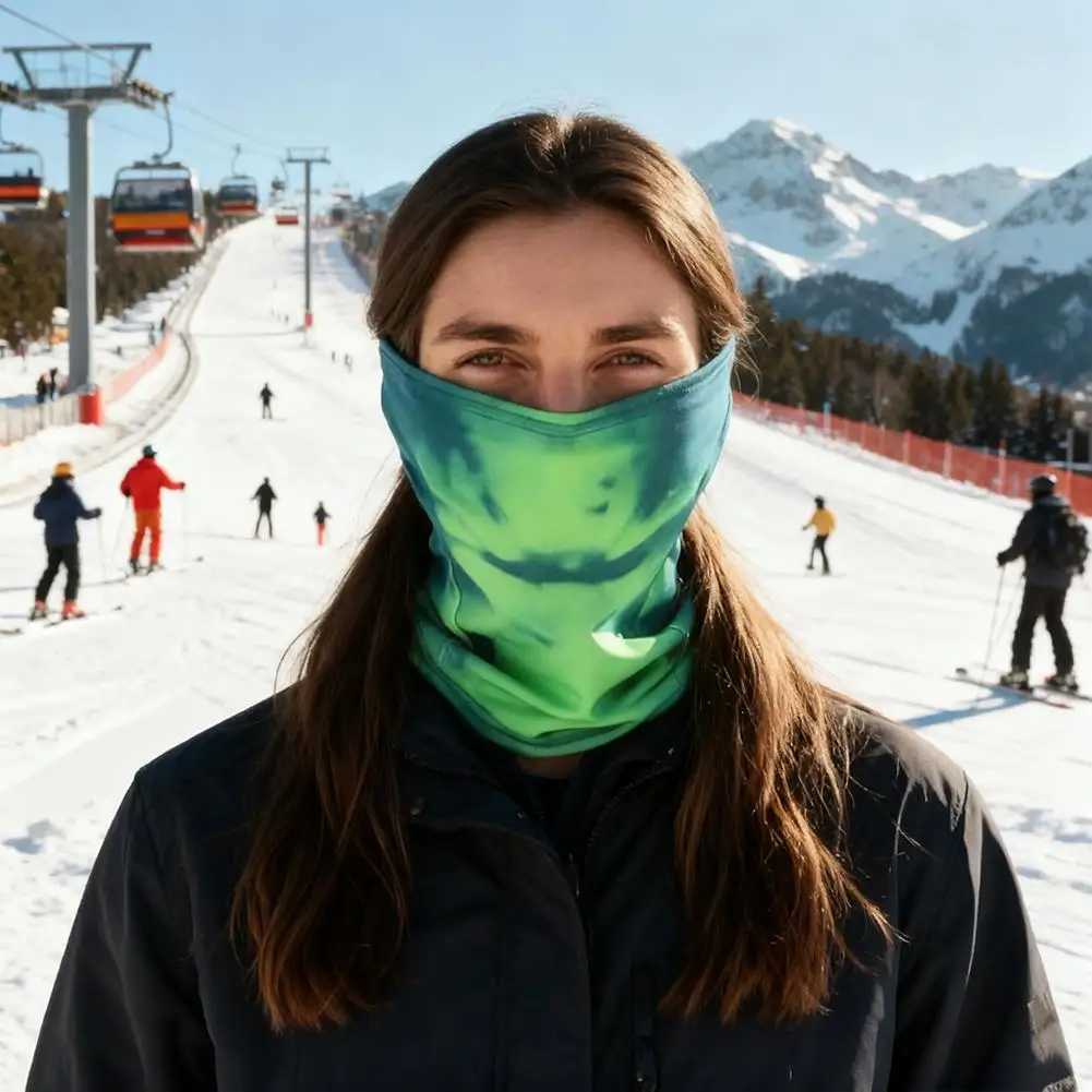 Heat Reactive Balaclava Unisex Temperature Sensitive Color Change Ski Mask Full Wrap Motorcycle For Hiking Cycling M260320