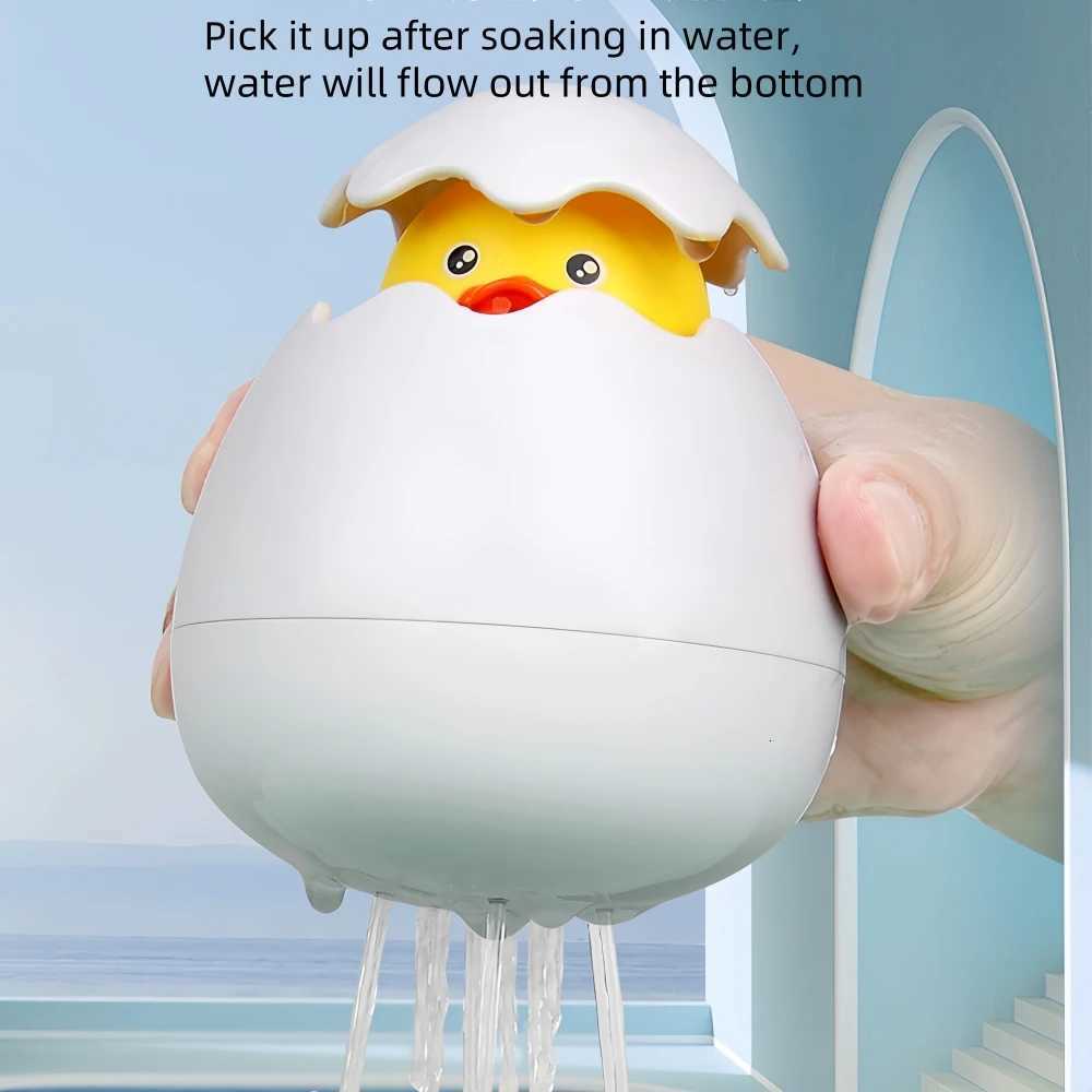 baby toysSummer baby bathroom bath toysfloating water spray eggHatching Egg Spray Cloud Bathtub Water Toy Y260319