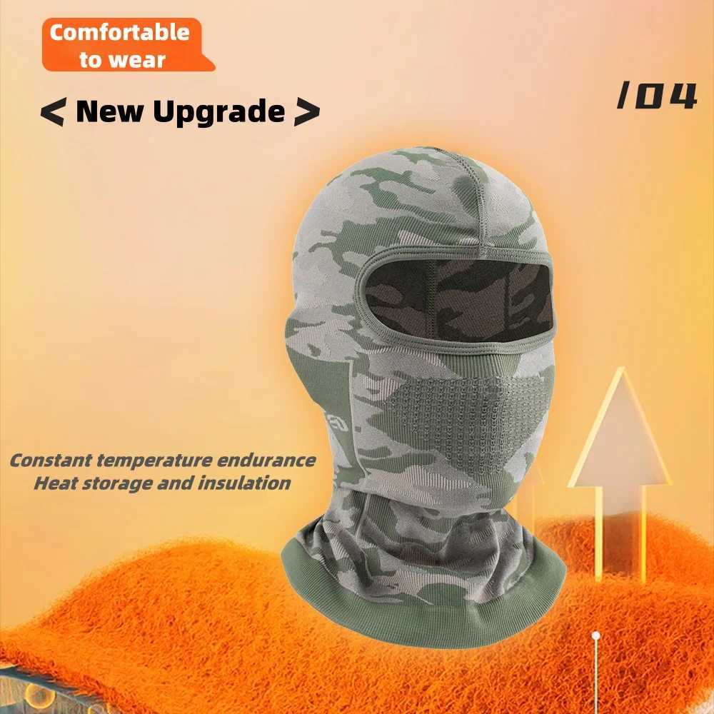 Dtucycle New Winter Cycling Mask Hood Warm Thickened Breathable Ski and Fishing Neck Cover Hat M260320