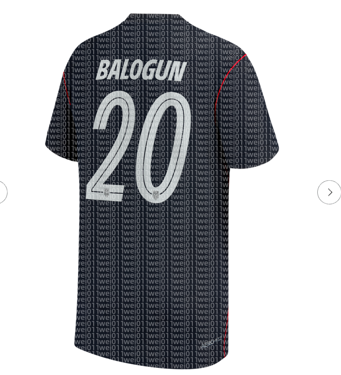 2026 World Cup Custom USMNT Soccer Jersey Tyler Adams Folarin Balogun Christian Pulisic Giovanni Reyna Weston McKennie Timothy Weah Sergino Dest Chris