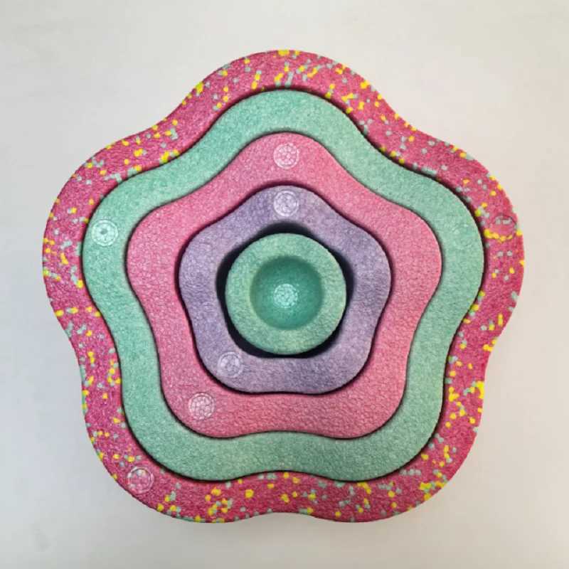 Kids Balance Stapstones Toys Sensory IntegrationFoam Toys Stapstenenen Sports Balance Toys 5pcs Set Y260319