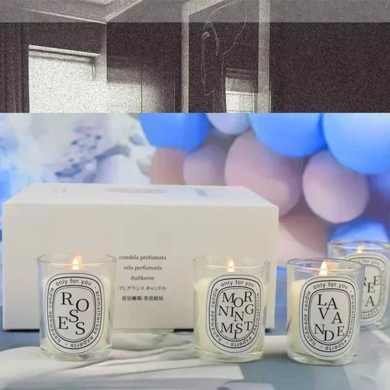 Transparent Romantic Scented Candle Light Fragrance Gift Aromatic Candles Guest Candles Wedding Candles Candle H260319