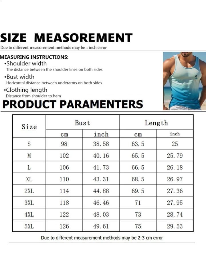 Mens Solid Color Vest Hawaiian Comfort Clothing Summer Beach Travel Quick Drying Sleeveless TShirt Top 260312