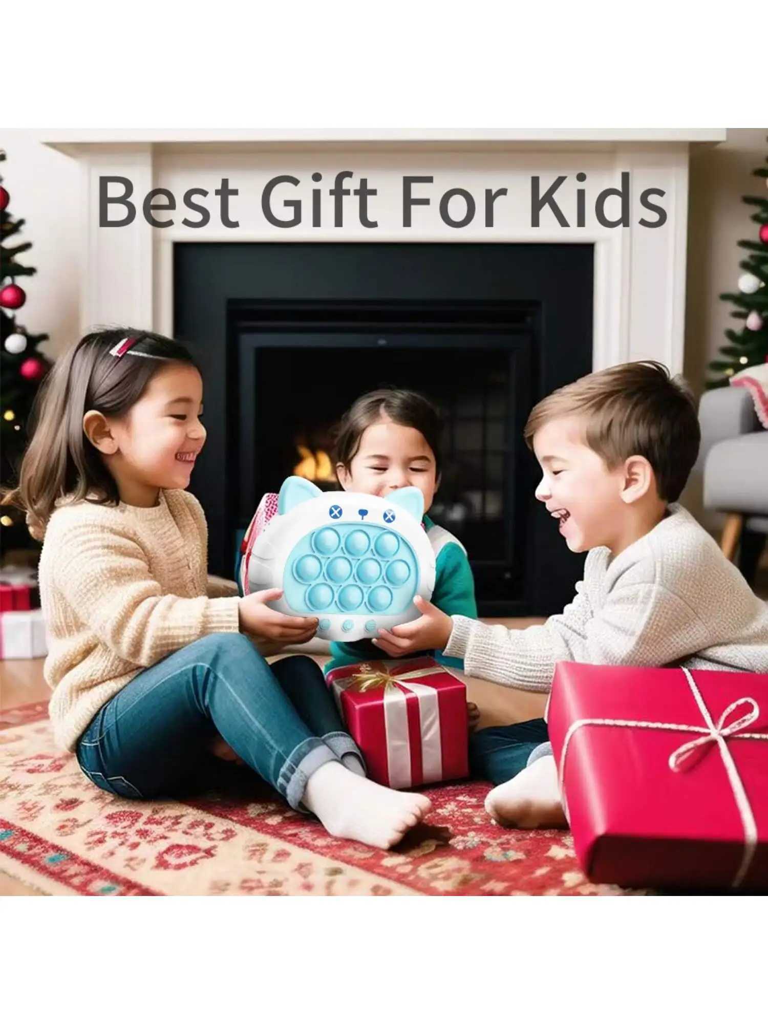 1PC music game console childrens toys desktop groundhog game console quick push puzzle early education games Y260319