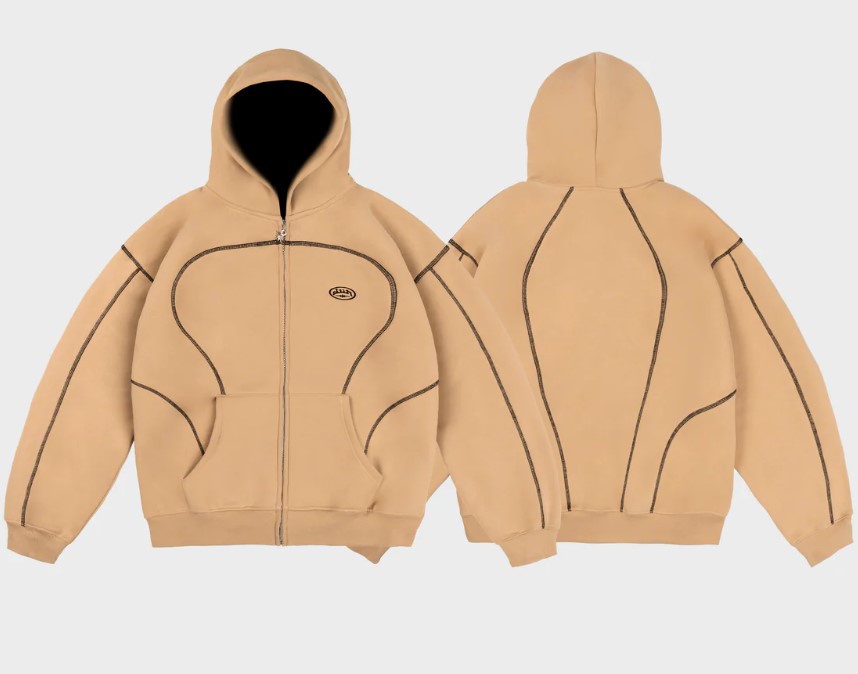 Men's Tracksuit Casual hoodie Letter Streetwear Harajuku Vintage Yellow Jacket Hip Hop Casual hoody Sports graphic hoodies Long Sleeve Sweatshirt