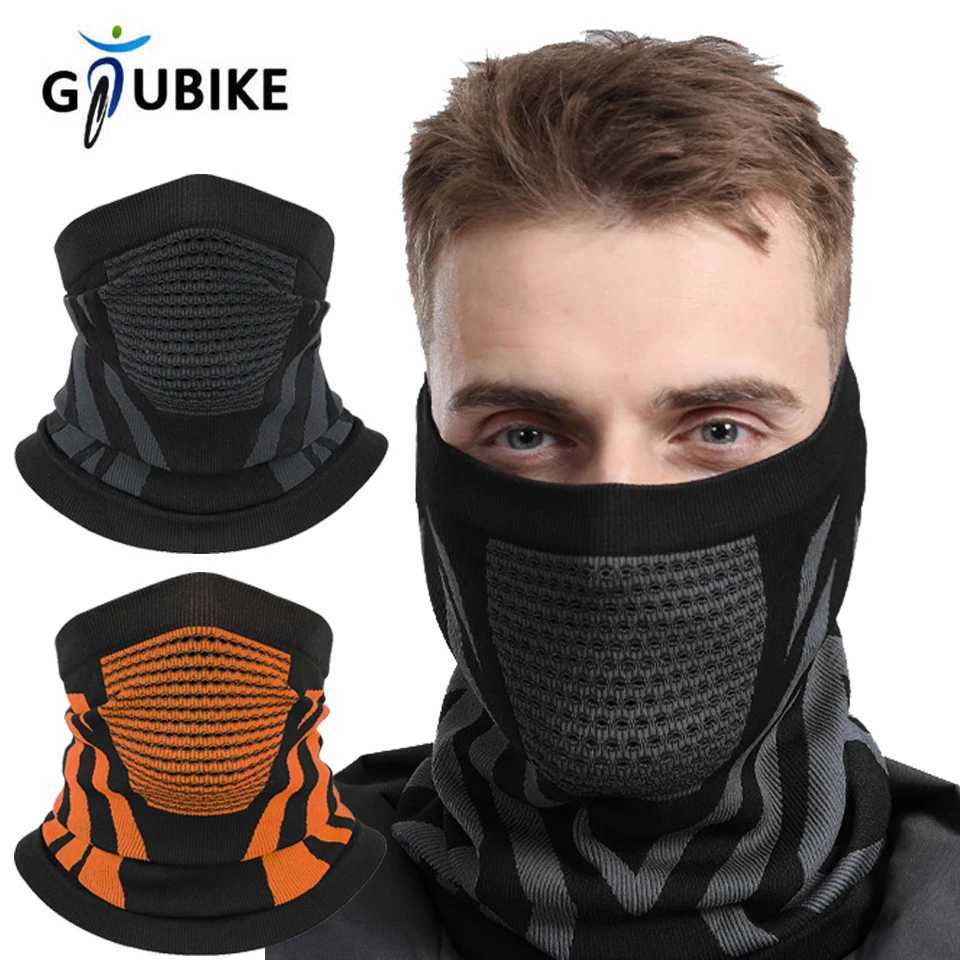 GTUBIKE Warm Elastic Breathable Half-Face Cycling Mask for Outdoor Sports Running Skiing - Running Face Cover for Cold Weather M260320