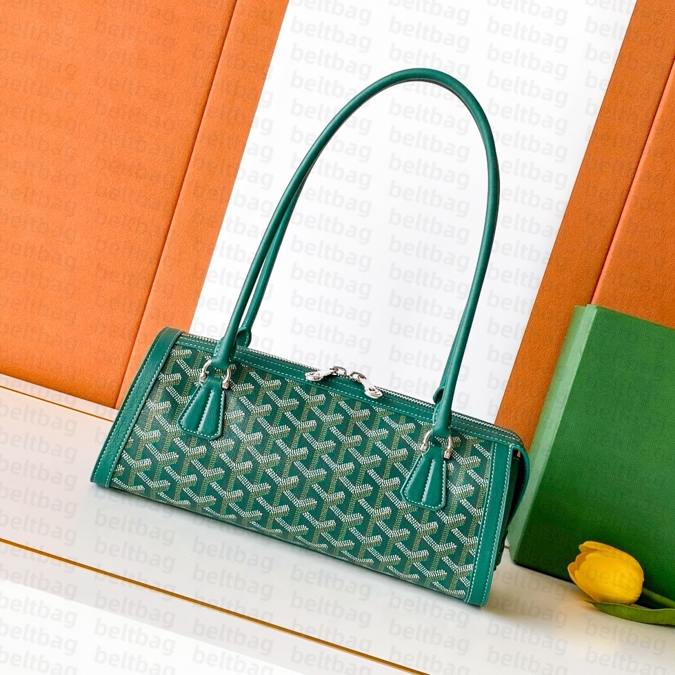 11 colors Bonbonniere baguette Designer Shoulder bag for woman man cowhide Leather Crossbody travel shop Bag Luxury handbag hobo pochette Clutch tote Bowling Bags