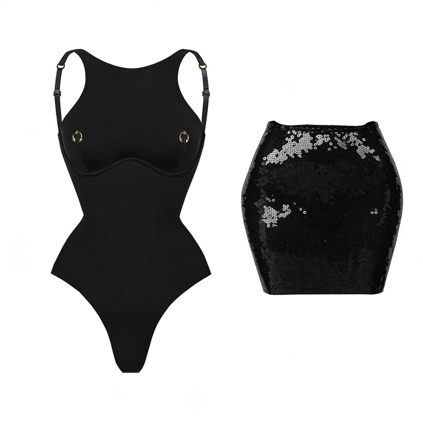 2026 2Pcs Sexy Women One Piece Swimsuit Female Swimwear Solid Biquini High Cut Monokini Push Up Swim Suits Bathingsuit Beachwear 260318