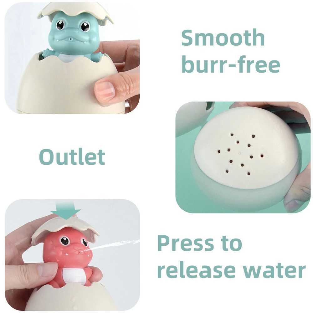 baby toysSummer baby bathroom bath toysfloating water spray eggHatching Egg Spray Cloud Bathtub Water Toy Y260319