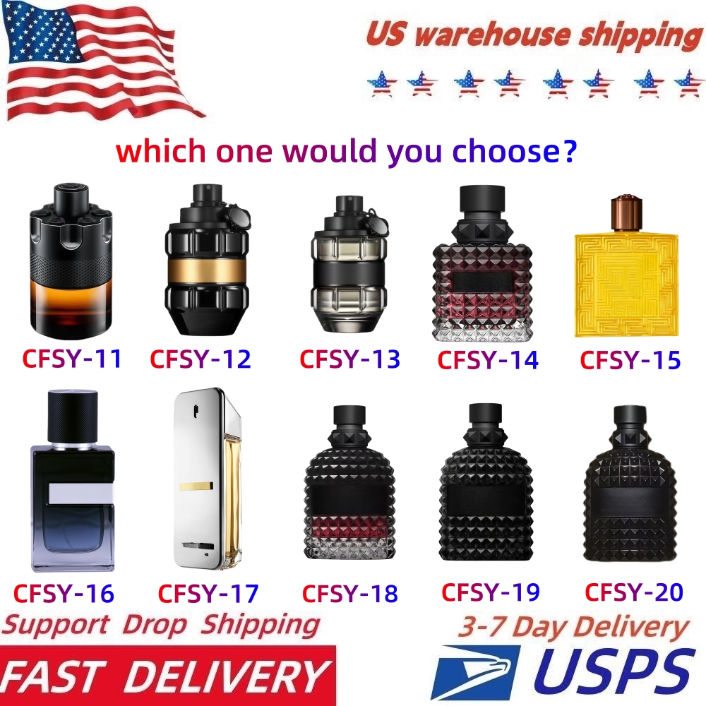 Classic Men's Fragrance Woody Spicy Scent Long Lasting Eau De Parfum High Quality Perfume for Men