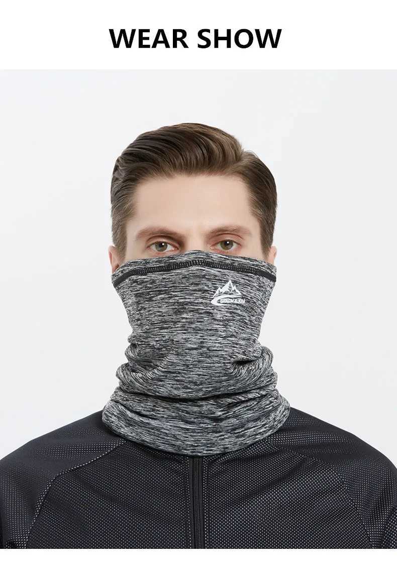 Winter Cycling Face Mask Men Women Neck Outdoor Warmer Windproof Scarf Camping Hiking Balaclava MotorcycleWarm Mask M260320