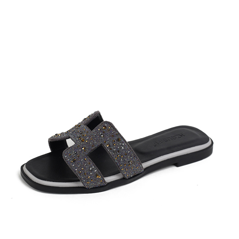 HZGUSIFU Free delivery Slippers Fashionable Japanese minimalist women's cork slippers for casual wear