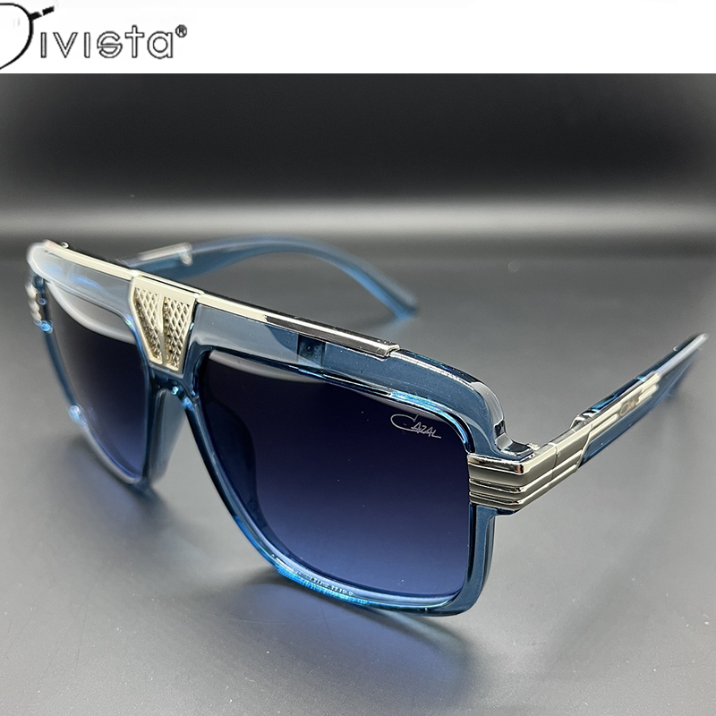 MOD119 Luxury Brand Designer Pilot Sunglasses Men UV400 Gradient Lens Driving Outdoor Shades Oversized Big Square Steampunk Cool IVSTA Fashion Accesso