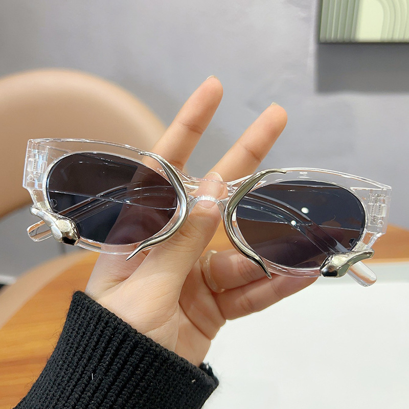 Luxury Brand Designer Jewelry Small Face Sunglasses For Women UV Protection GM Round Face Big Face Slimming Eyes Men High-End Sunglasses Summer Street