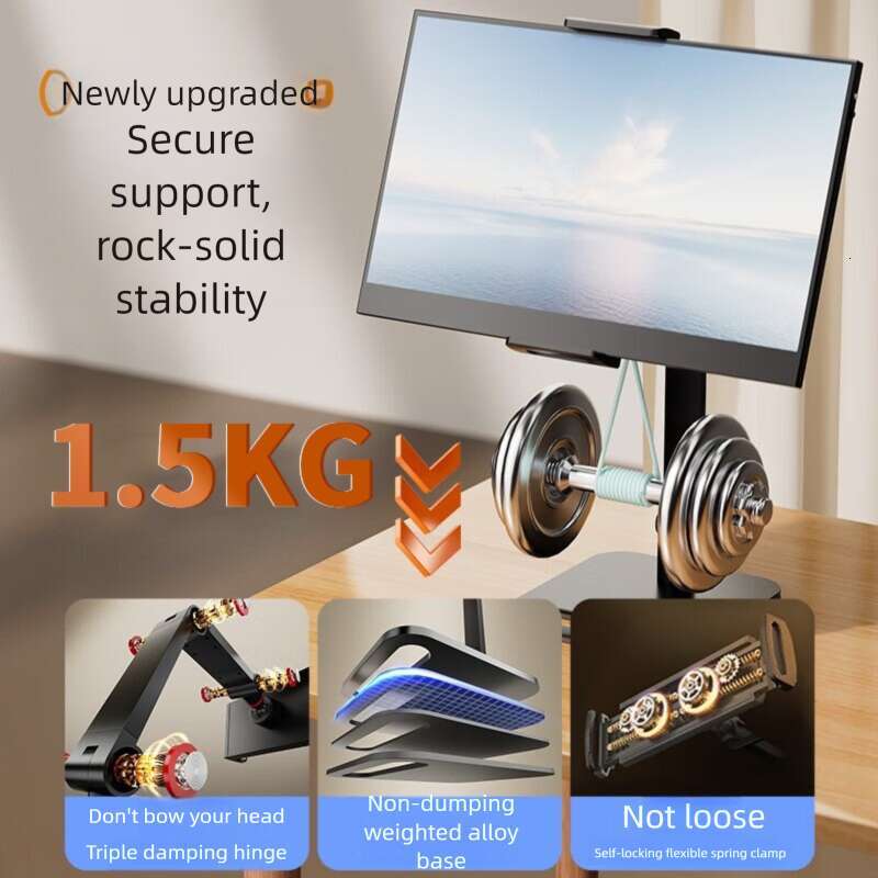 Famous Brand Universal Portable Monitor Stand Desktop Phone Tablet Holder Live Broadcast Shooting Adjustable Foldable Bracket CKS