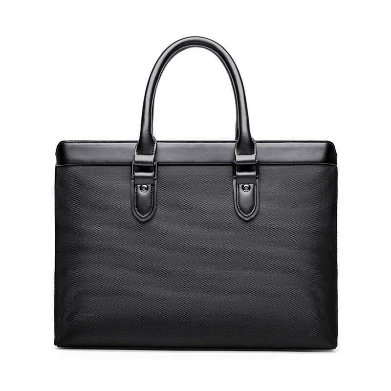 Luxury Men's Briefcase Business Handbag Large Capacity Waterproof Oxford Cloth Laptop Bag Shoulder Tote Bag For Meeting Business Trip SENYY